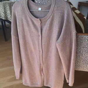 Women's Tan Sweater